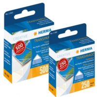 Herma Self Adhesive Corner Mounts - 20mm box of 100